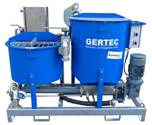 Gertec IS-38-E Colloidal Mixer isolated on white background