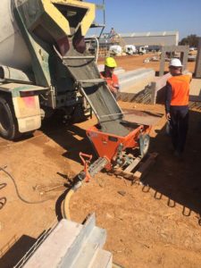 WA Grouting Systems grout pump hire and contracting service team working on-site
